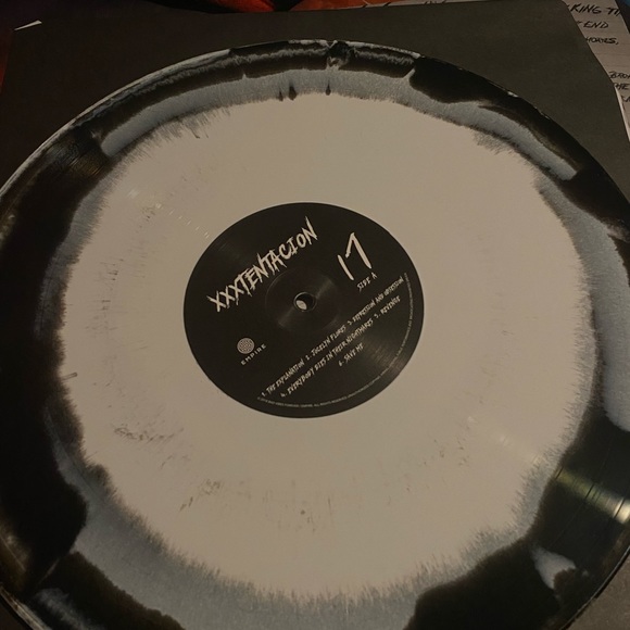 XXXTentacion “There Is No End” :: Splatter B&W LP Vinyl - Picture 8 of 8